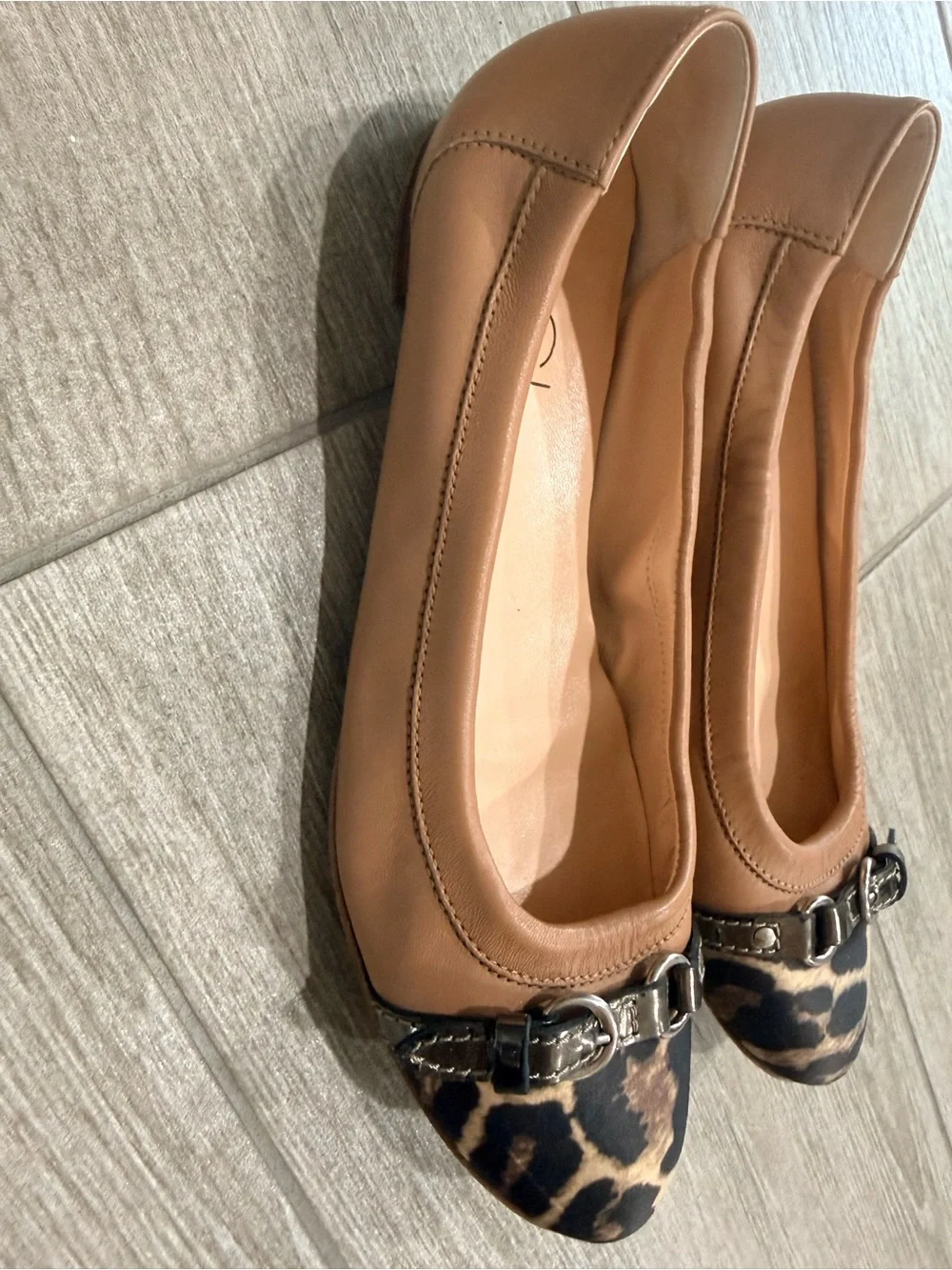 Agl leather ballet